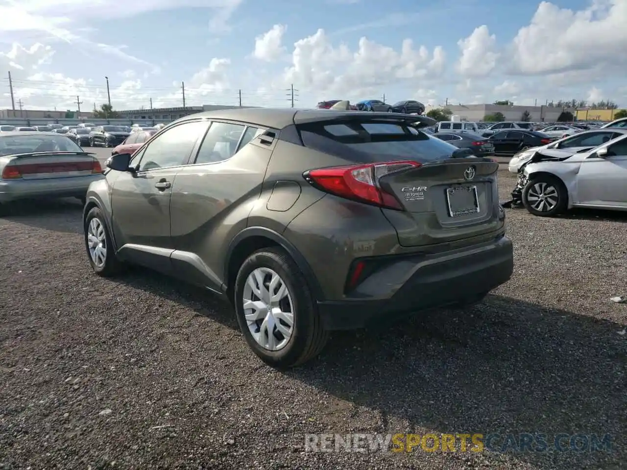 3 Photograph of a damaged car NMTKHMBX8MR136798 TOYOTA C-HR 2021