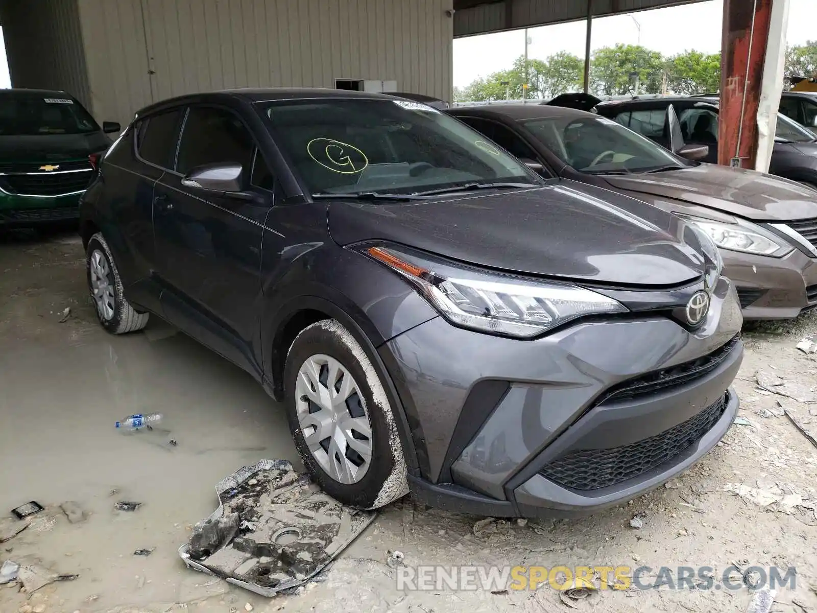 1 Photograph of a damaged car NMTKHMBX9MR119931 TOYOTA C-HR 2021