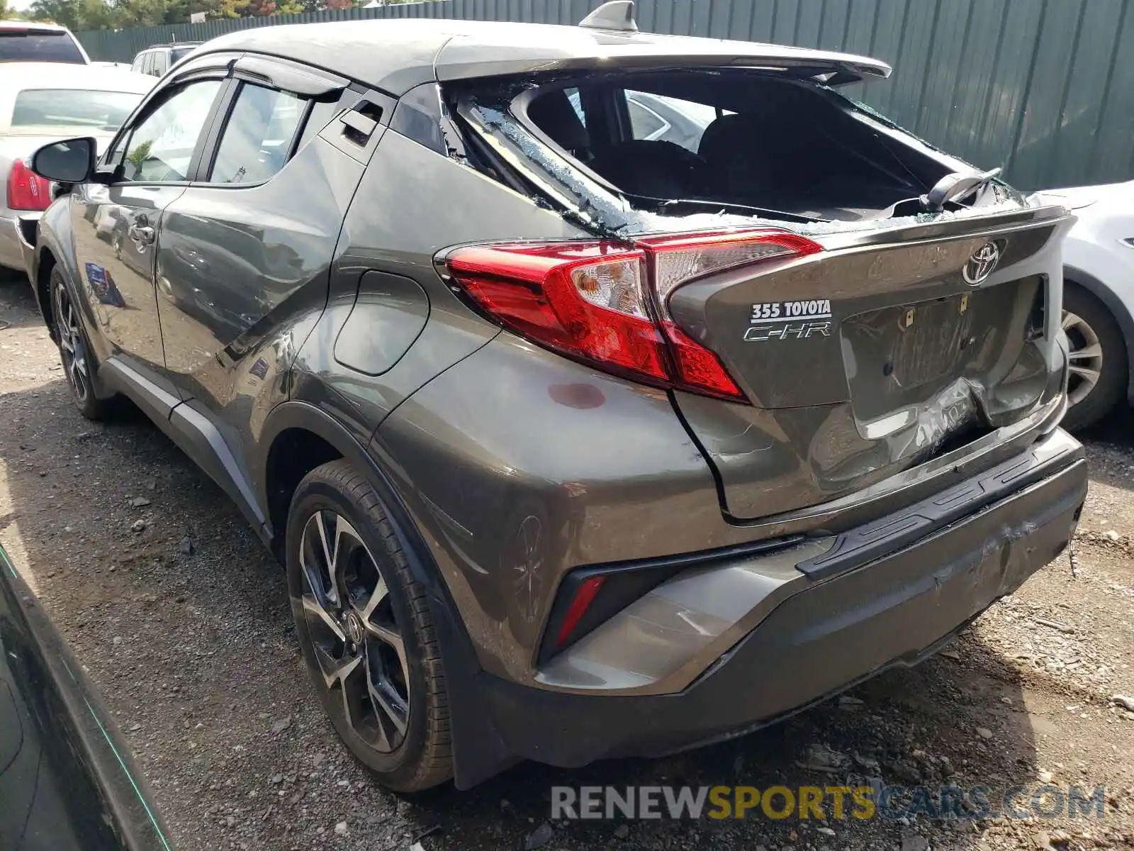 3 Photograph of a damaged car NMTKHMBX9MR120139 TOYOTA C-HR 2021