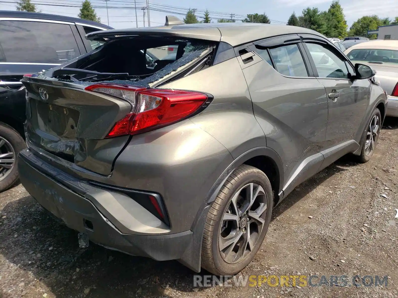 4 Photograph of a damaged car NMTKHMBX9MR120139 TOYOTA C-HR 2021