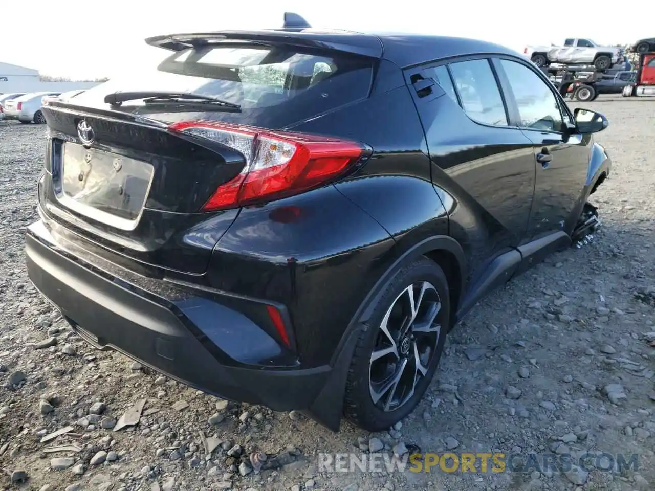 4 Photograph of a damaged car NMTKHMBX9MR121369 TOYOTA C-HR 2021