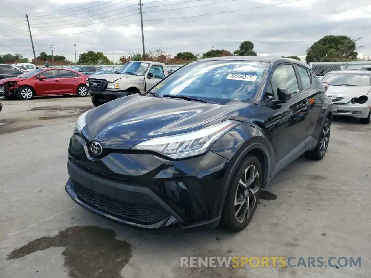 2 Photograph of a damaged car NMTKHMBX9MR122103 TOYOTA C-HR 2021