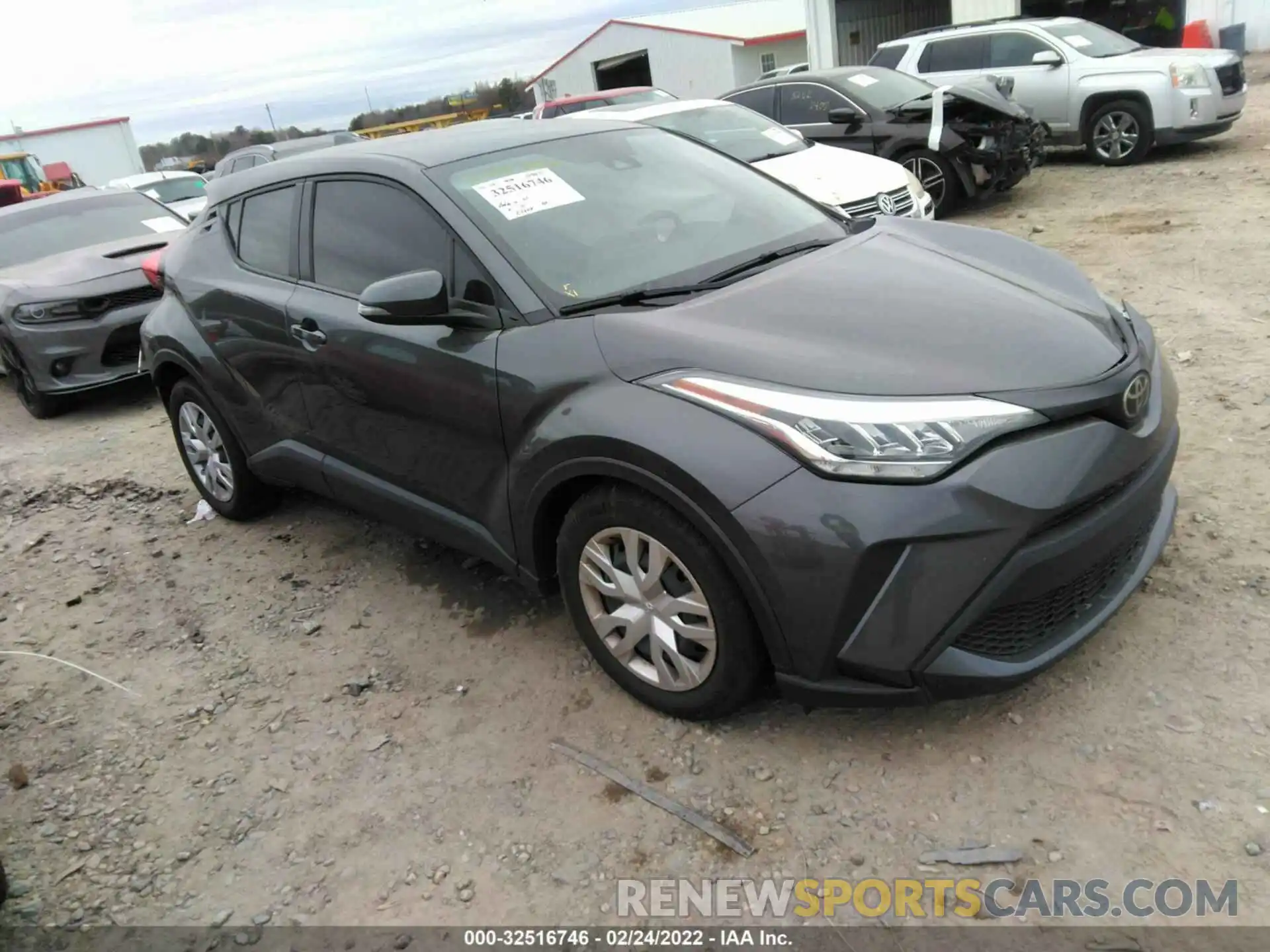 1 Photograph of a damaged car NMTKHMBX9MR122618 TOYOTA C-HR 2021