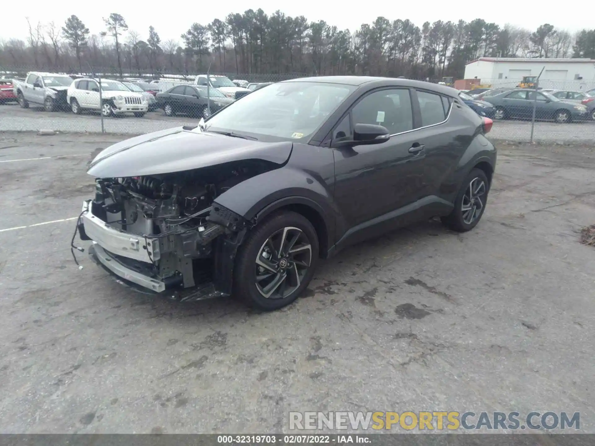 2 Photograph of a damaged car NMTKHMBX9MR122862 TOYOTA C-HR 2021