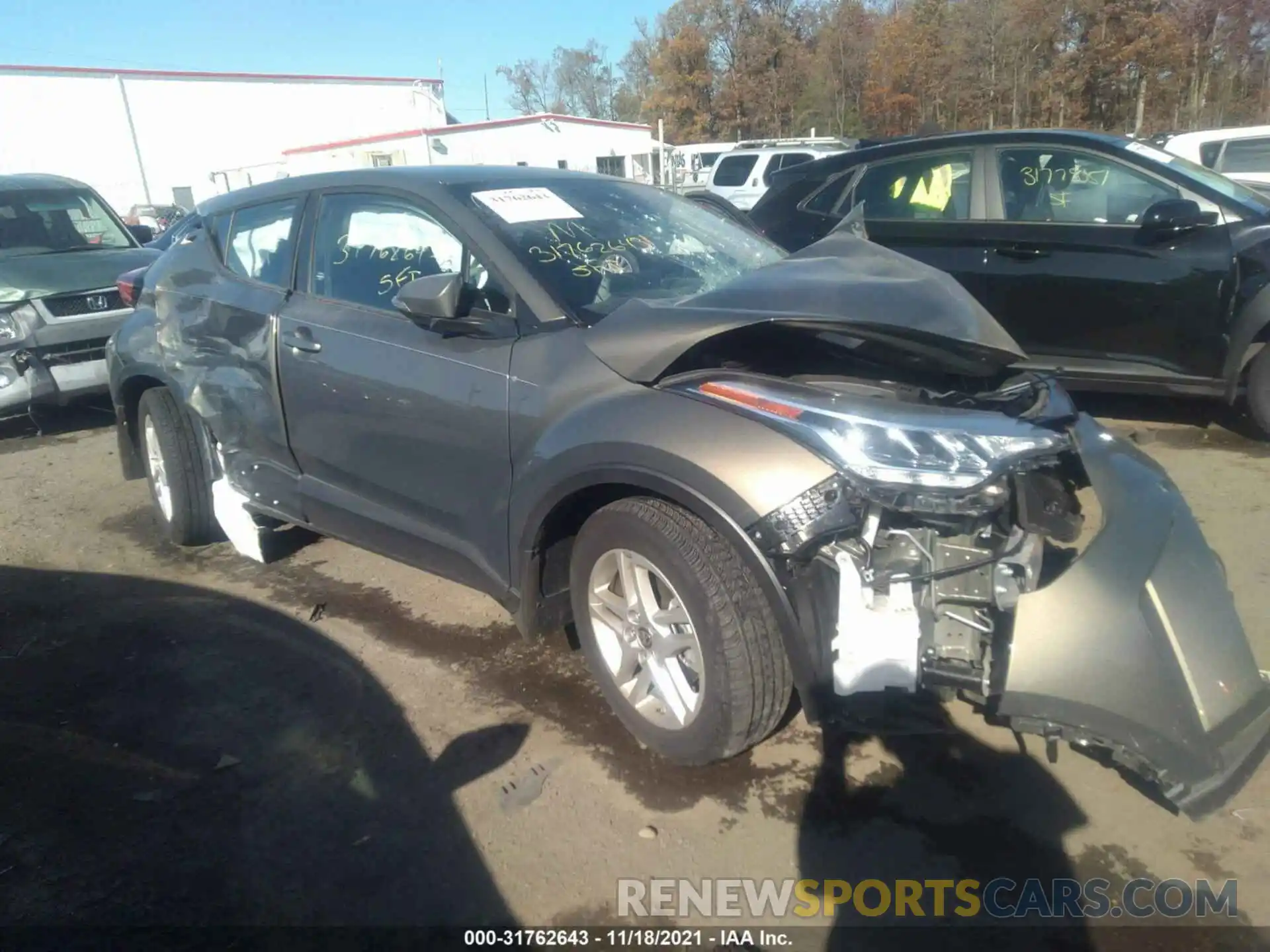 1 Photograph of a damaged car NMTKHMBX9MR123607 TOYOTA C-HR 2021