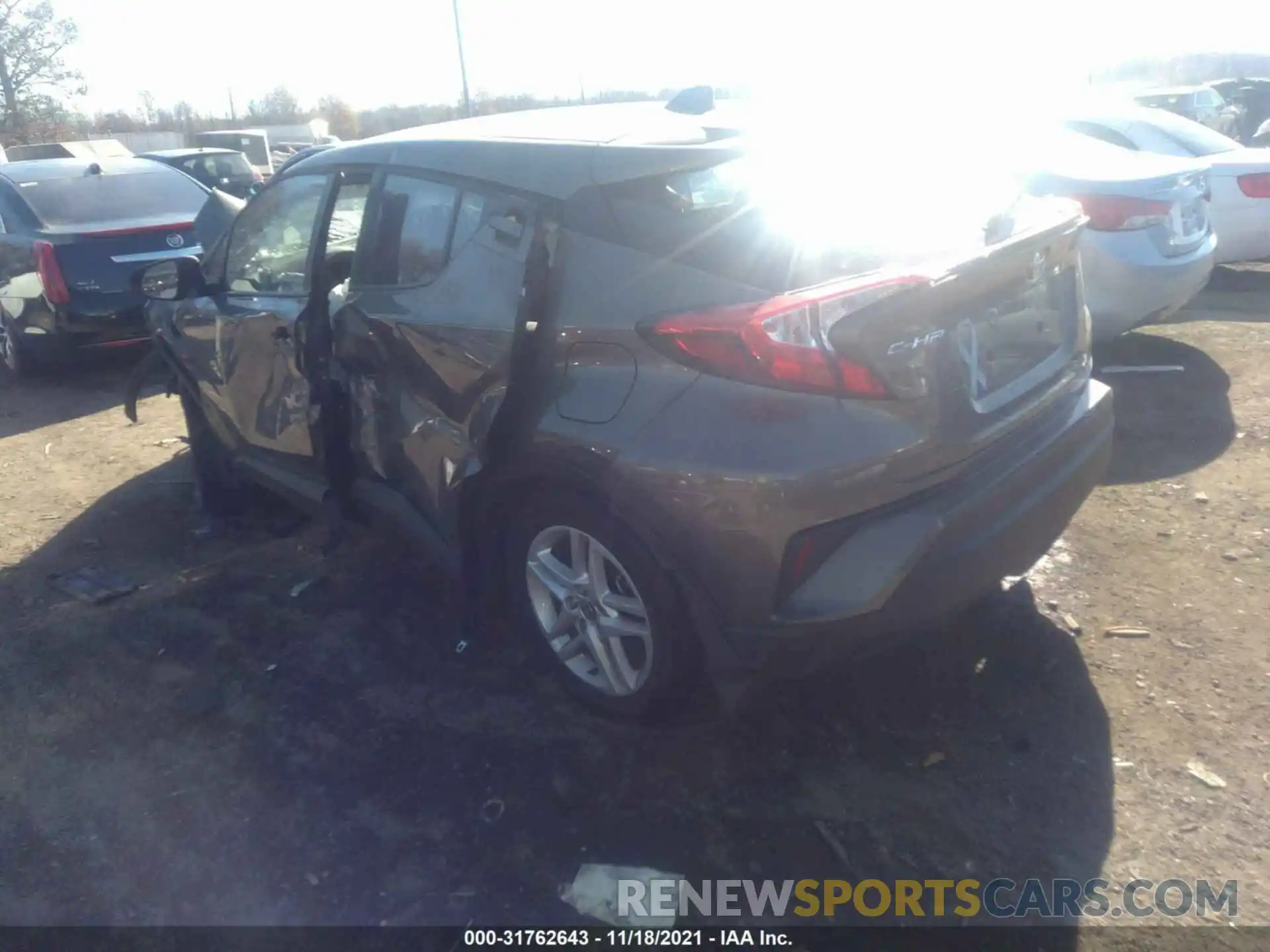 3 Photograph of a damaged car NMTKHMBX9MR123607 TOYOTA C-HR 2021