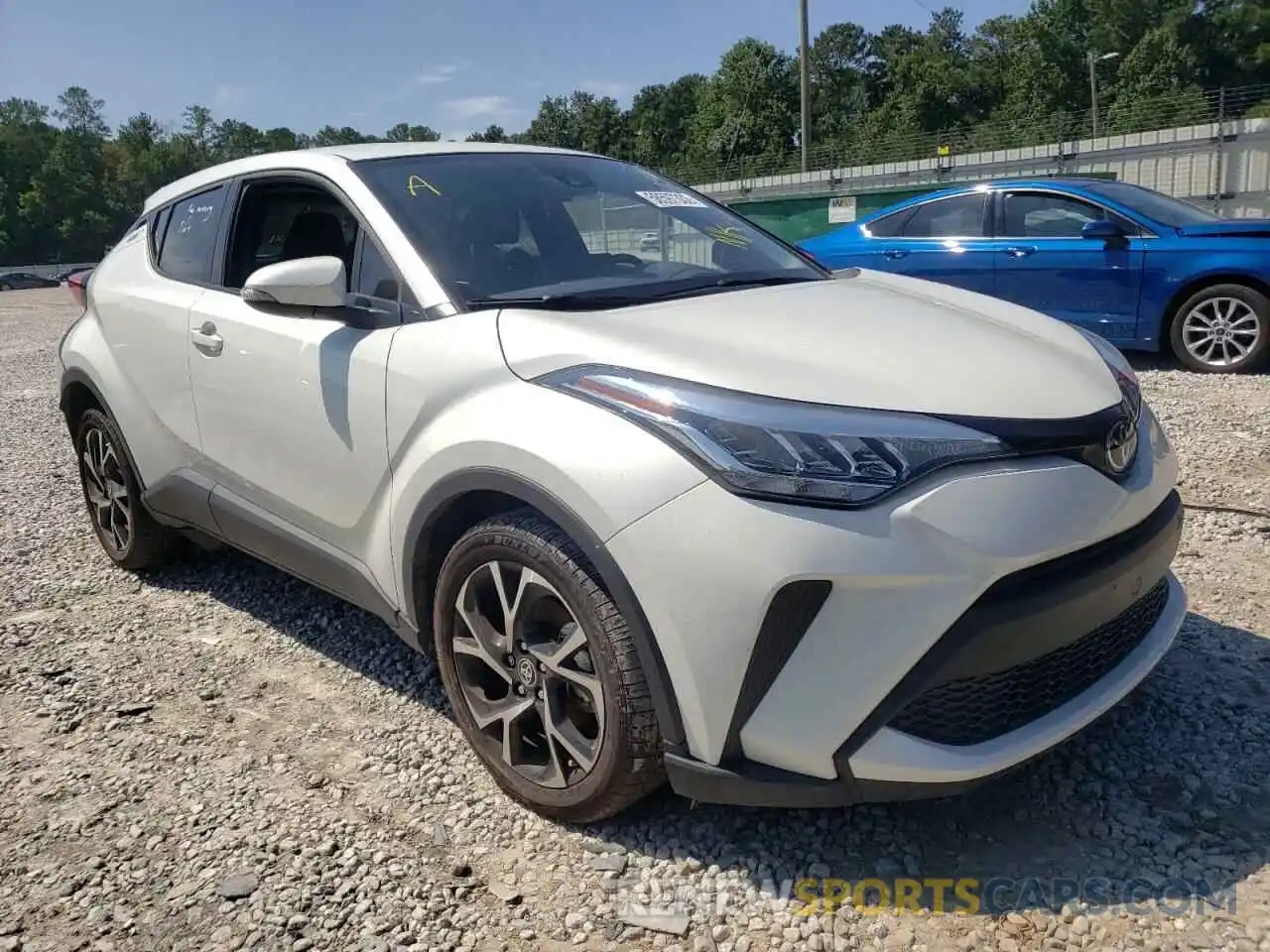 1 Фотография поврежденного автомобиля NMTKHMBX9MR124577 TOYOTA C-HR 2021