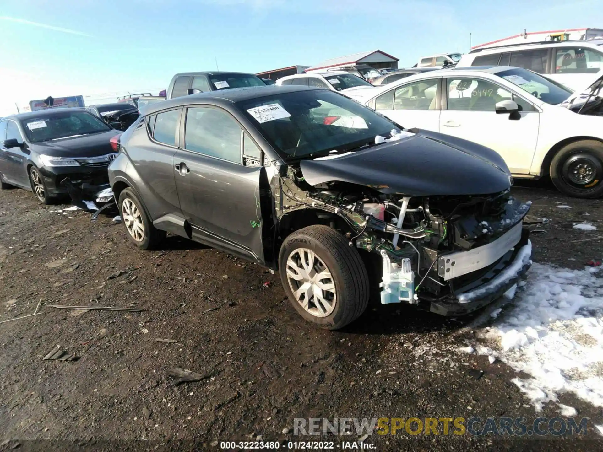 1 Photograph of a damaged car NMTKHMBX9MR124689 TOYOTA C-HR 2021