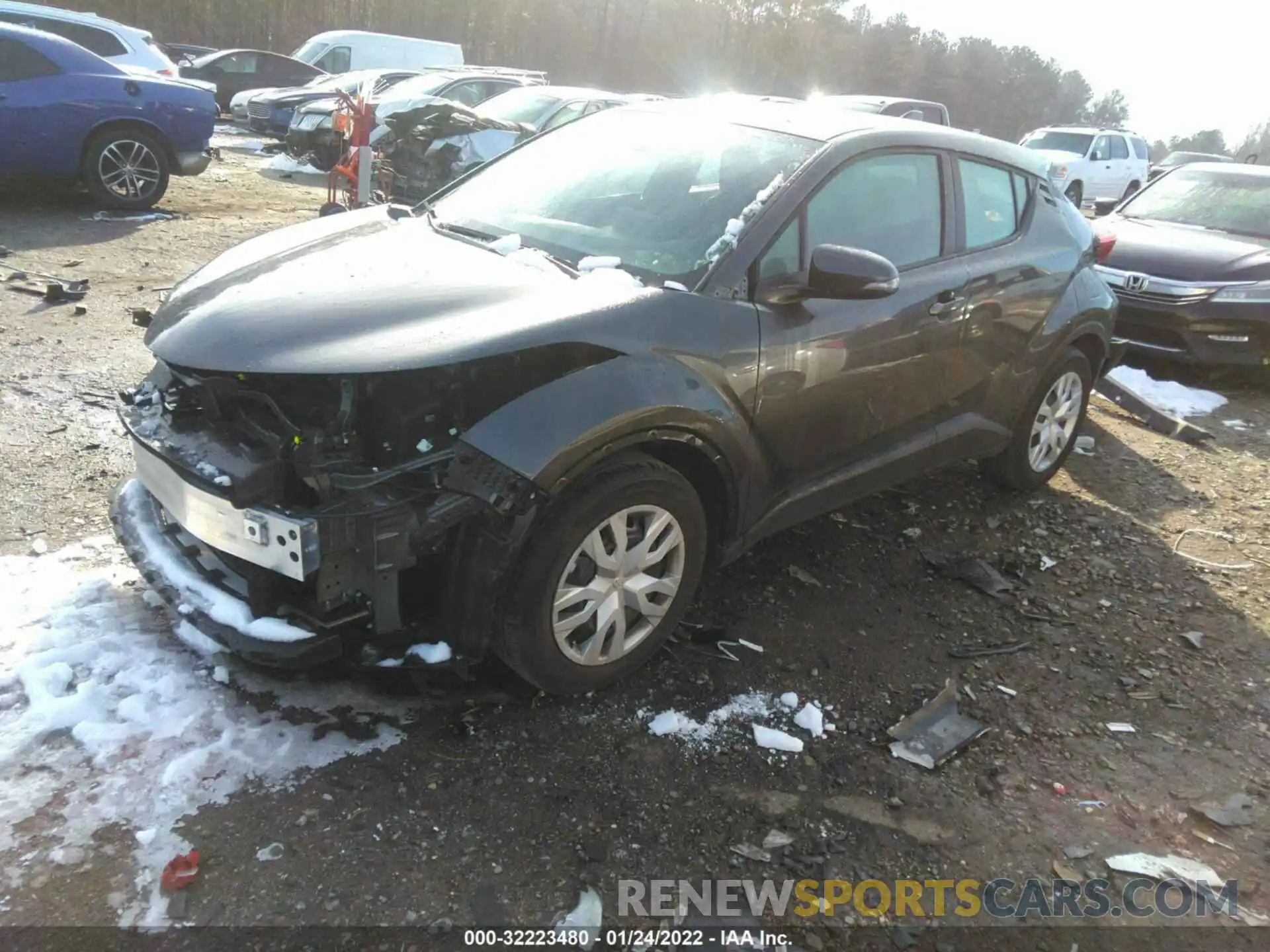 2 Photograph of a damaged car NMTKHMBX9MR124689 TOYOTA C-HR 2021