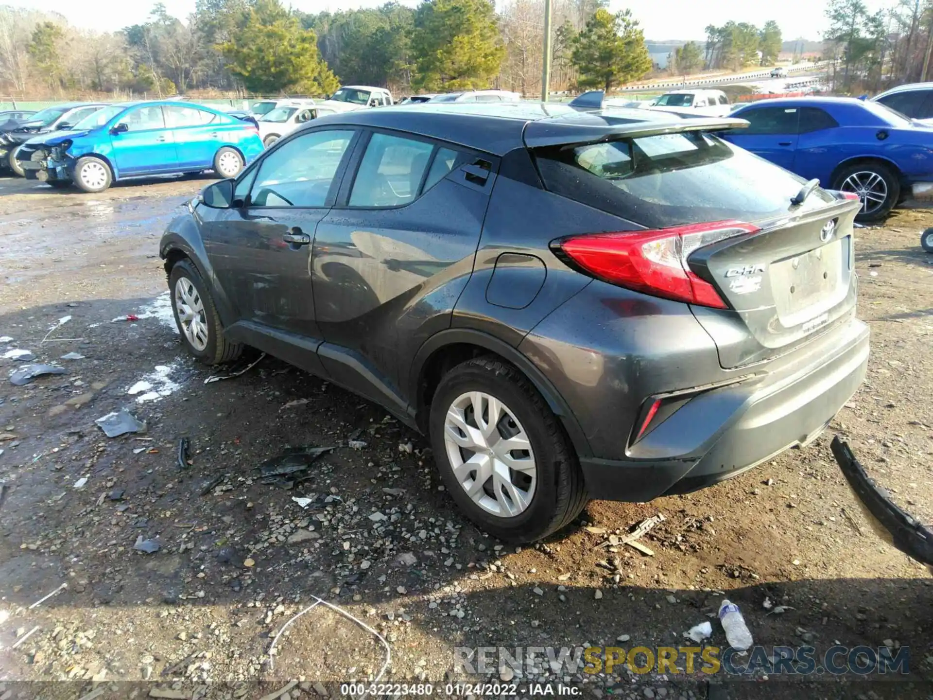 3 Photograph of a damaged car NMTKHMBX9MR124689 TOYOTA C-HR 2021