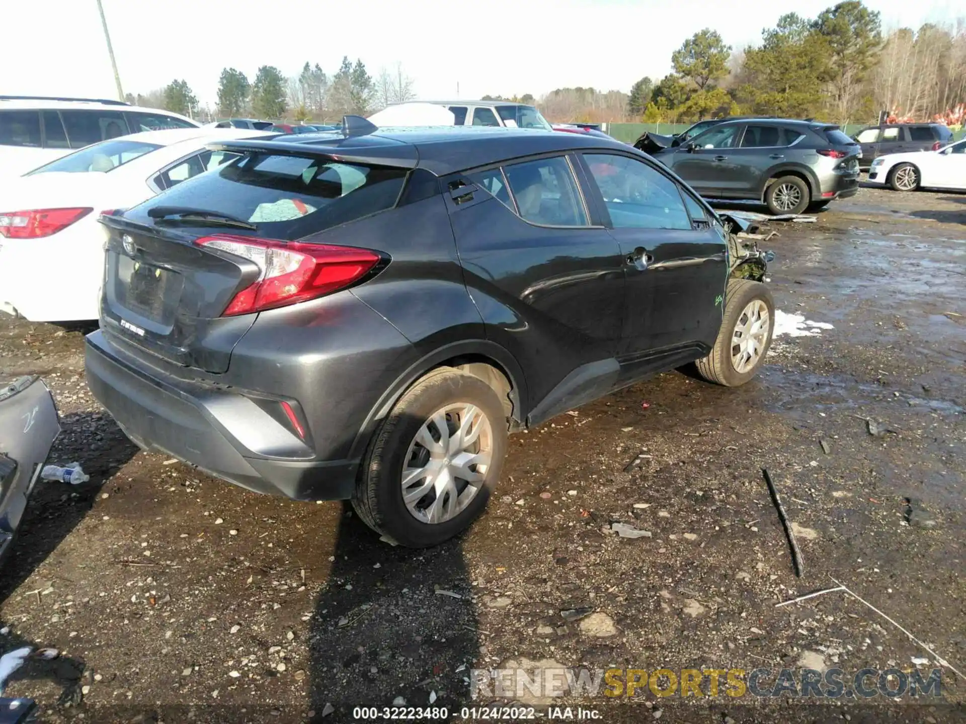 4 Photograph of a damaged car NMTKHMBX9MR124689 TOYOTA C-HR 2021