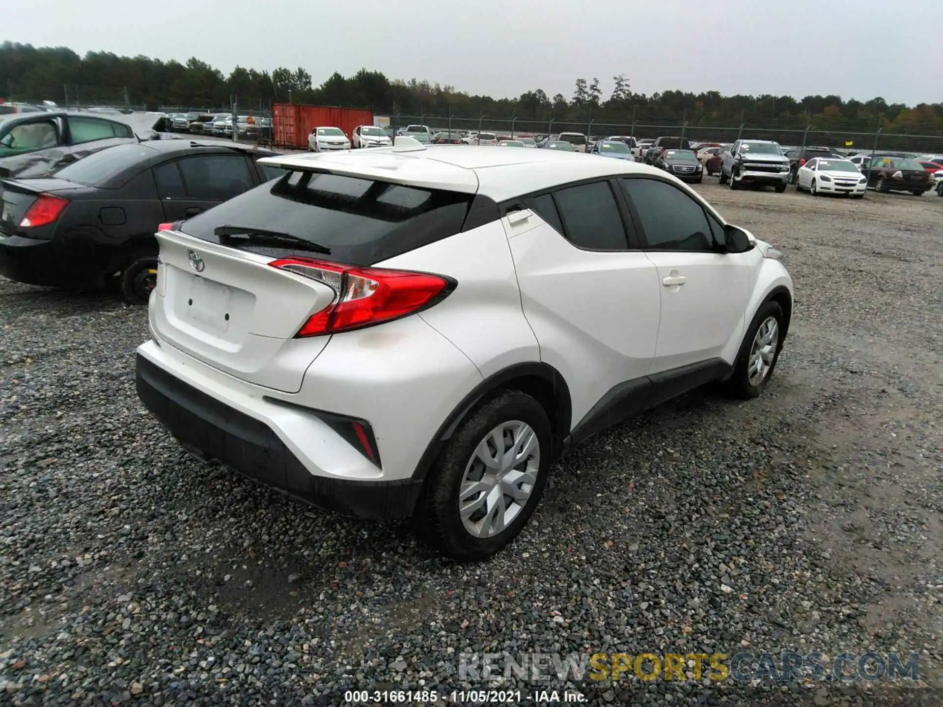 4 Photograph of a damaged car NMTKHMBX9MR125082 TOYOTA C-HR 2021