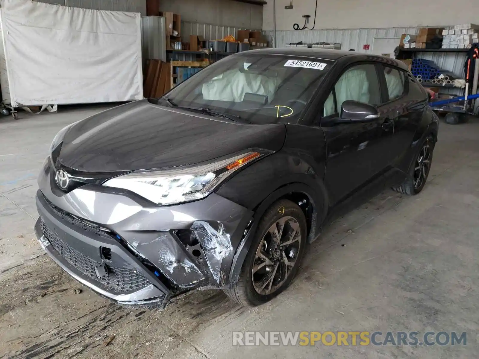 2 Photograph of a damaged car NMTKHMBX9MR127351 TOYOTA C-HR 2021