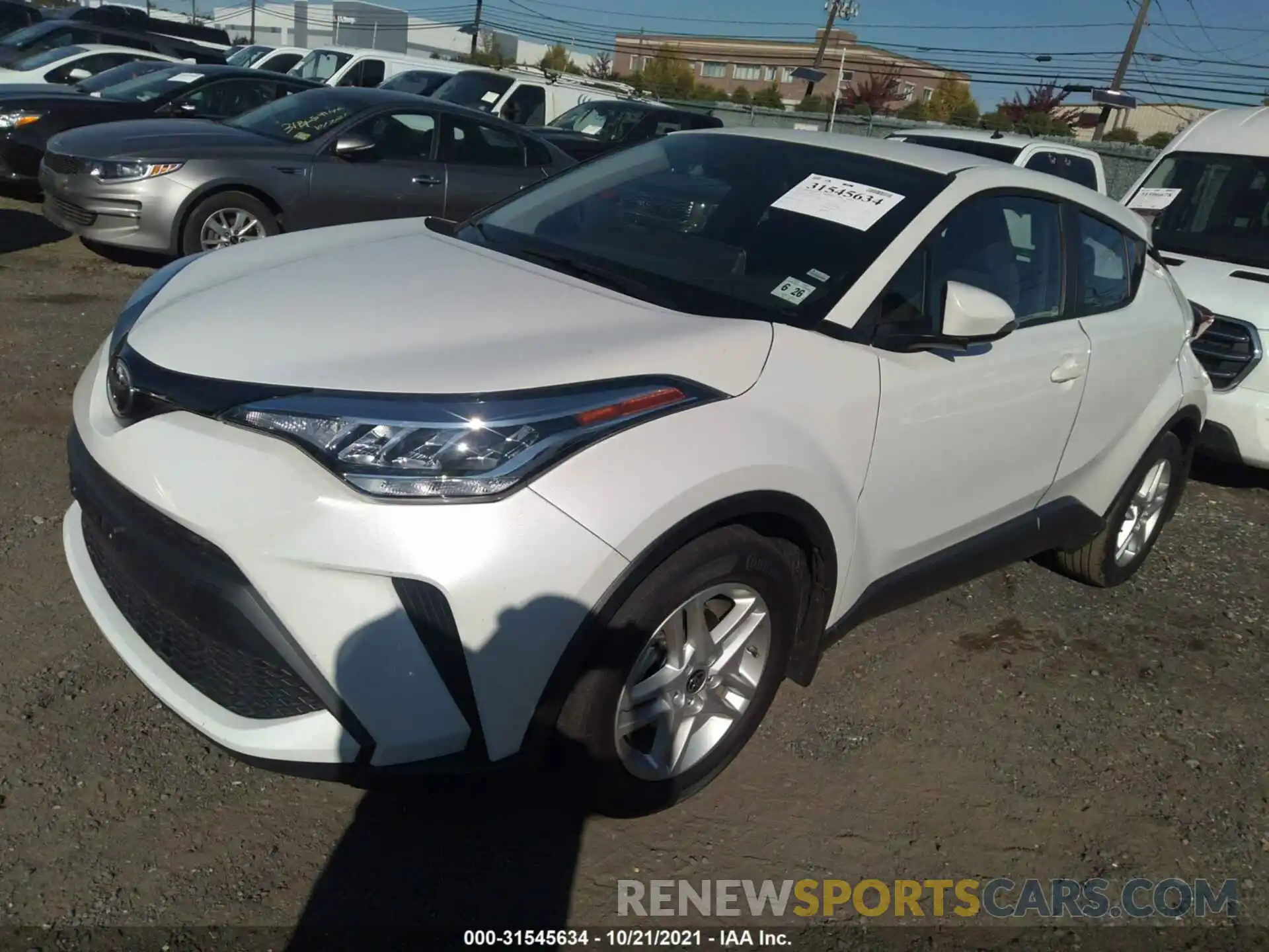 2 Photograph of a damaged car NMTKHMBX9MR127589 TOYOTA C-HR 2021