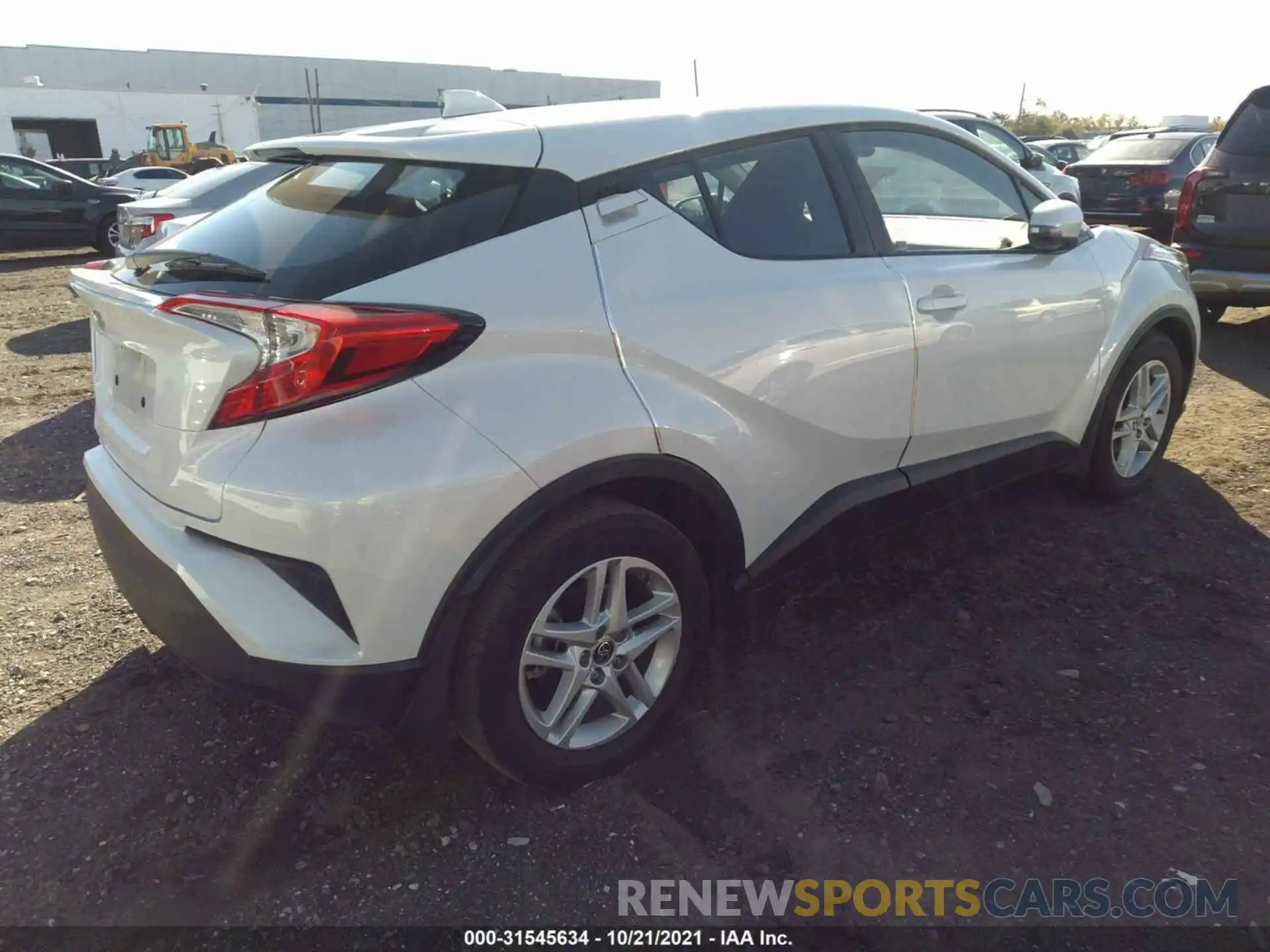 4 Photograph of a damaged car NMTKHMBX9MR127589 TOYOTA C-HR 2021