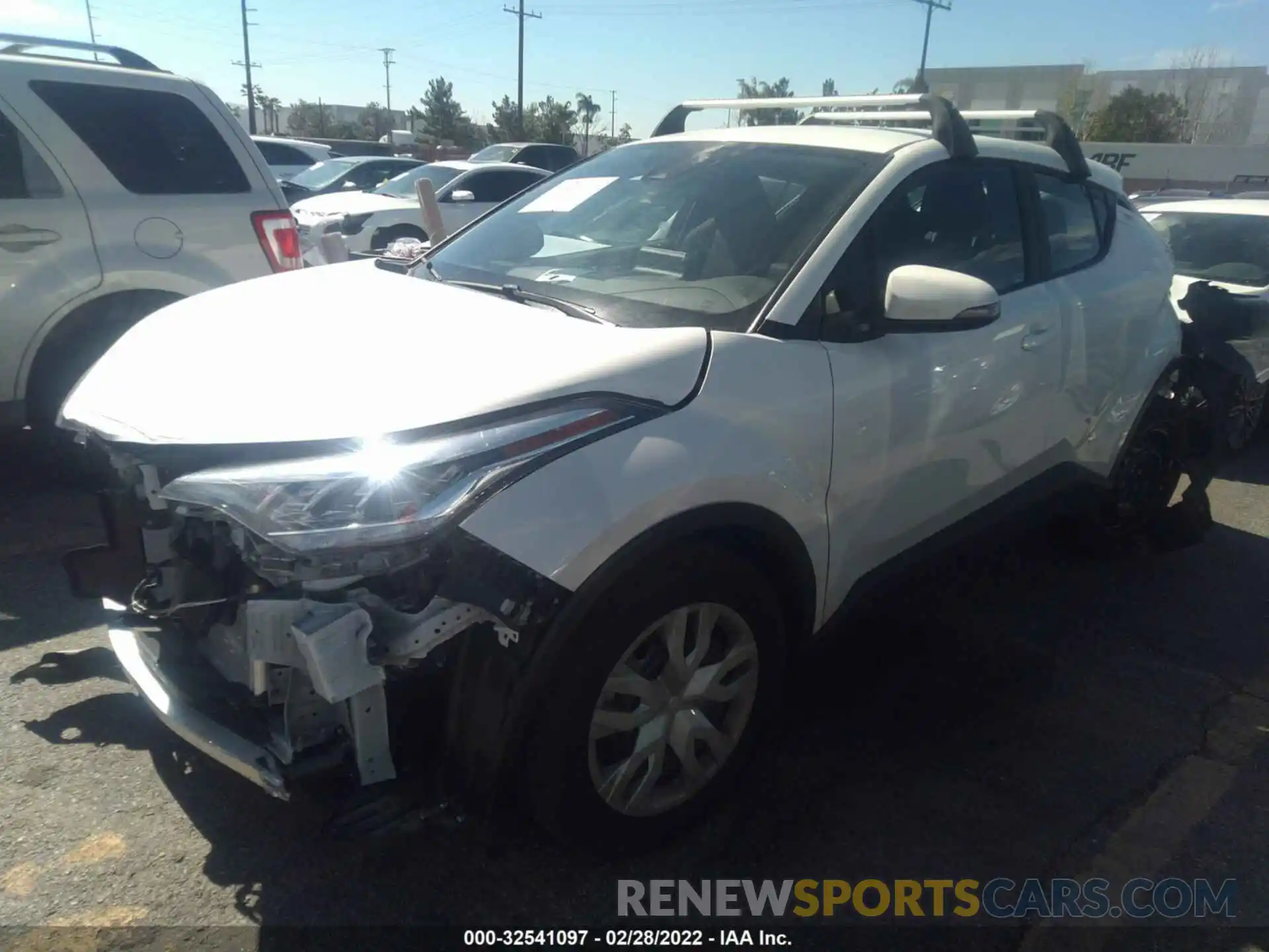 2 Photograph of a damaged car NMTKHMBX9MR134039 TOYOTA C-HR 2021