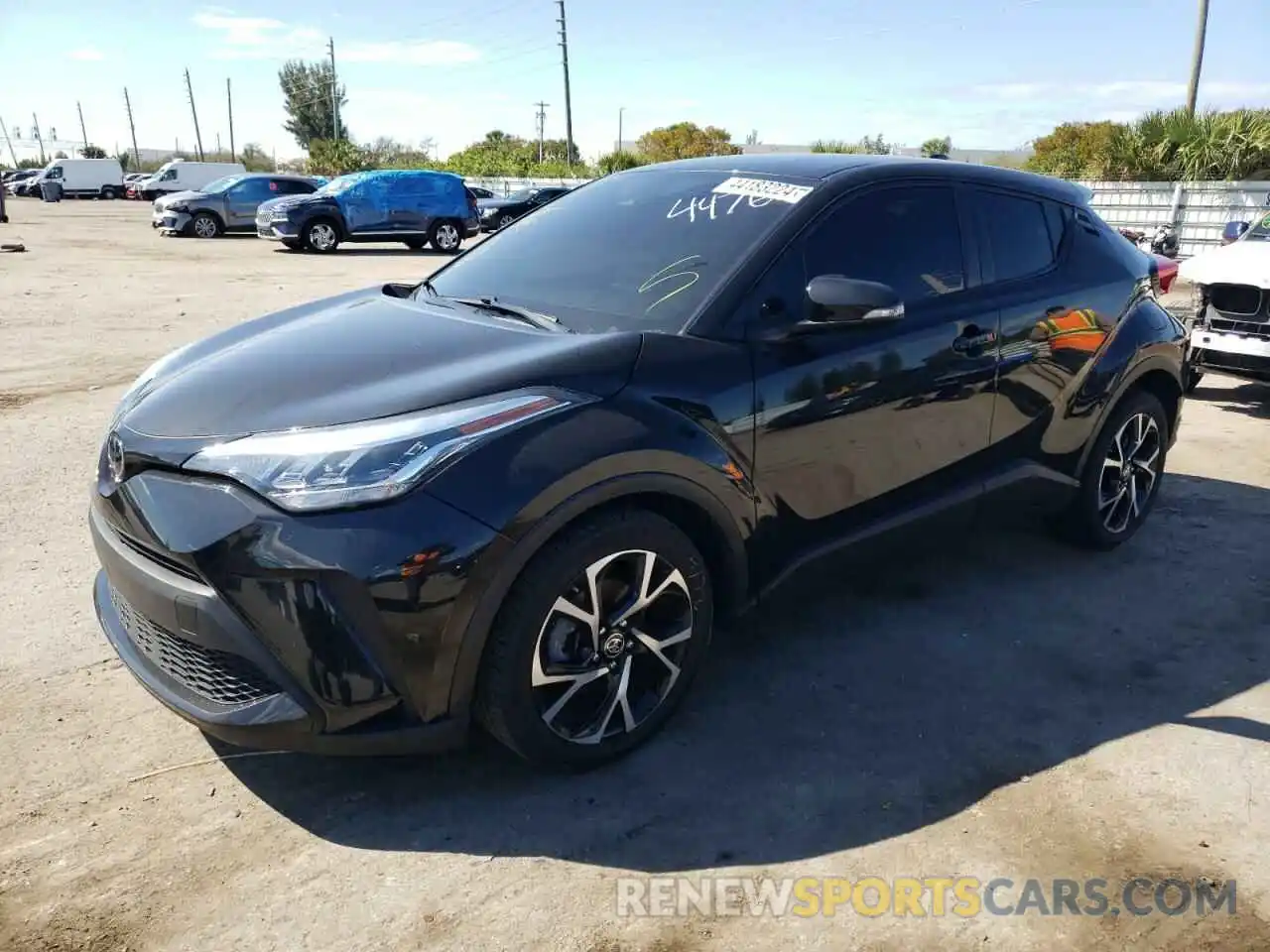 1 Фотография поврежденного автомобиля NMTKHMBX9MR134476 TOYOTA C-HR 2021