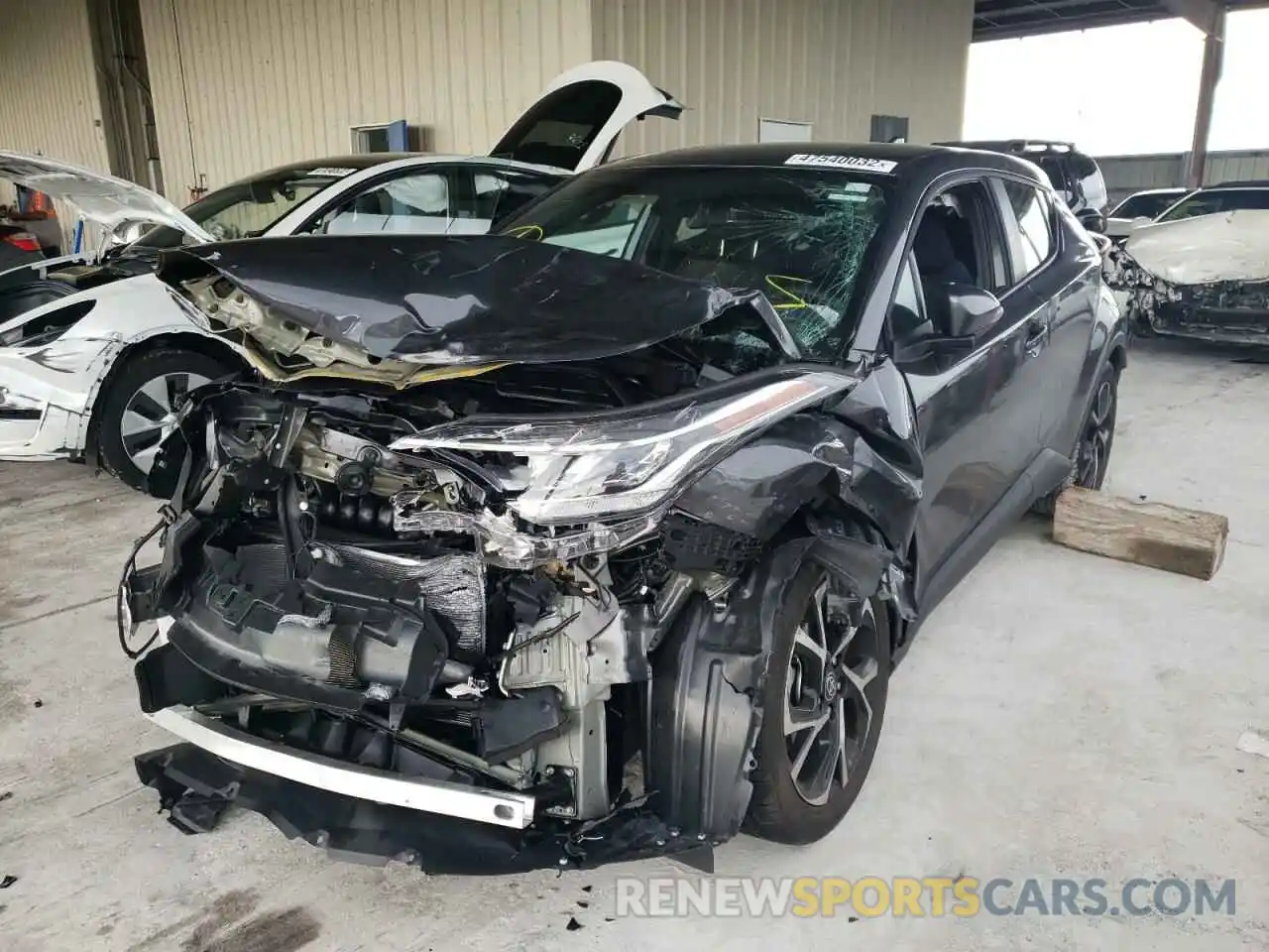 2 Photograph of a damaged car NMTKHMBX9MR134624 TOYOTA C-HR 2021