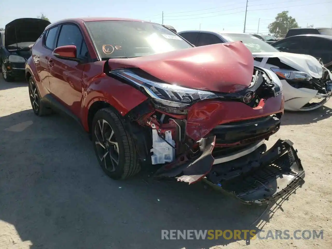 1 Photograph of a damaged car NMTKHMBX9MR135420 TOYOTA C-HR 2021