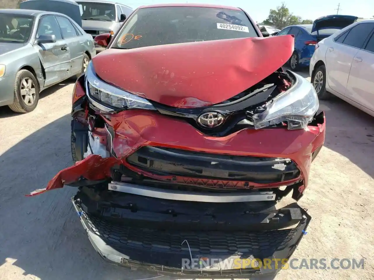 9 Photograph of a damaged car NMTKHMBX9MR135420 TOYOTA C-HR 2021