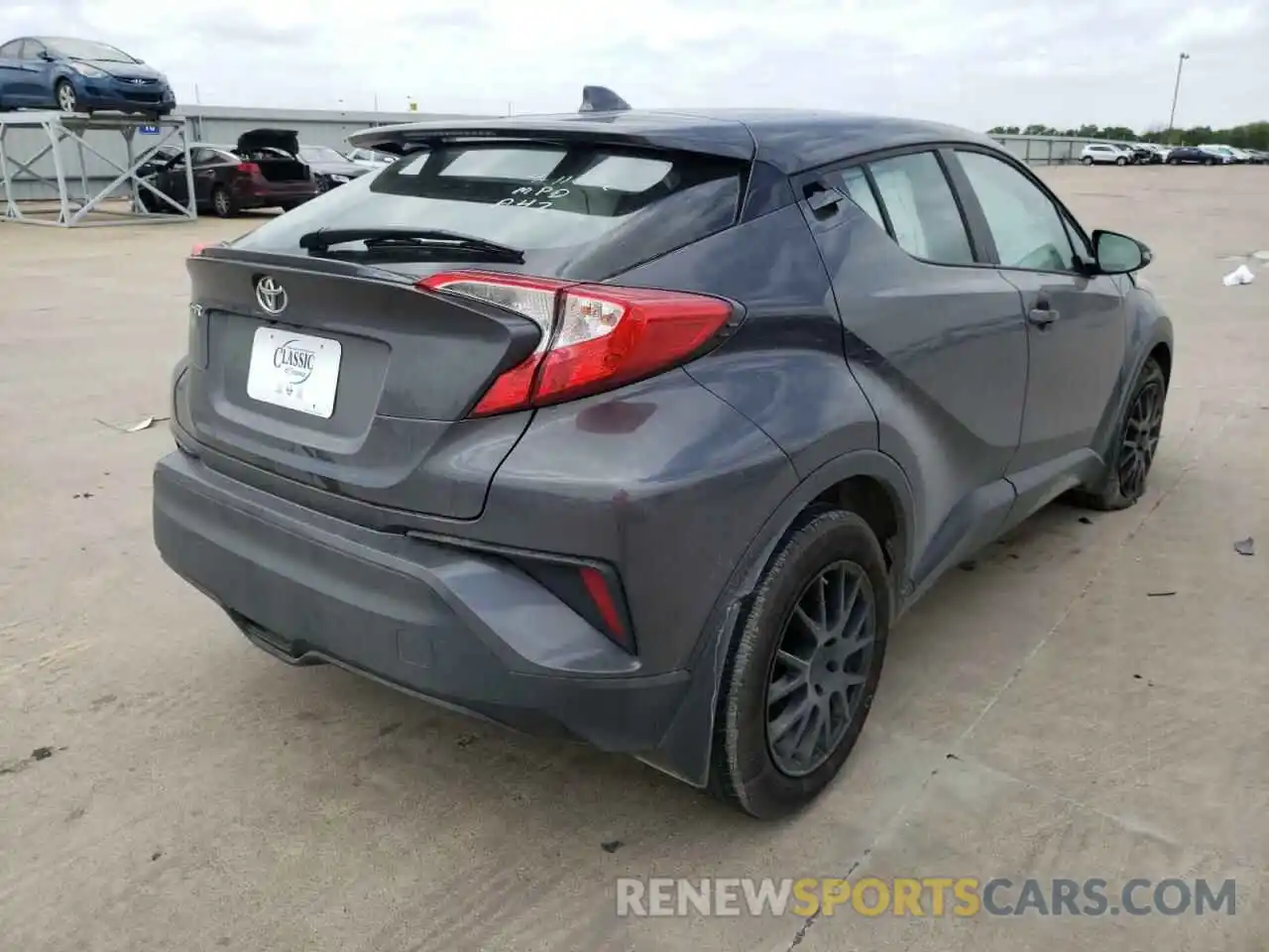 4 Photograph of a damaged car NMTKHMBX9MR135563 TOYOTA C-HR 2021