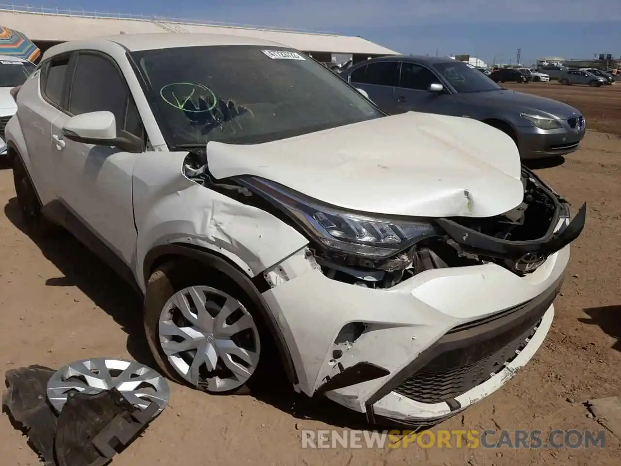 1 Photograph of a damaged car NMTKHMBX9MR135997 TOYOTA C-HR 2021