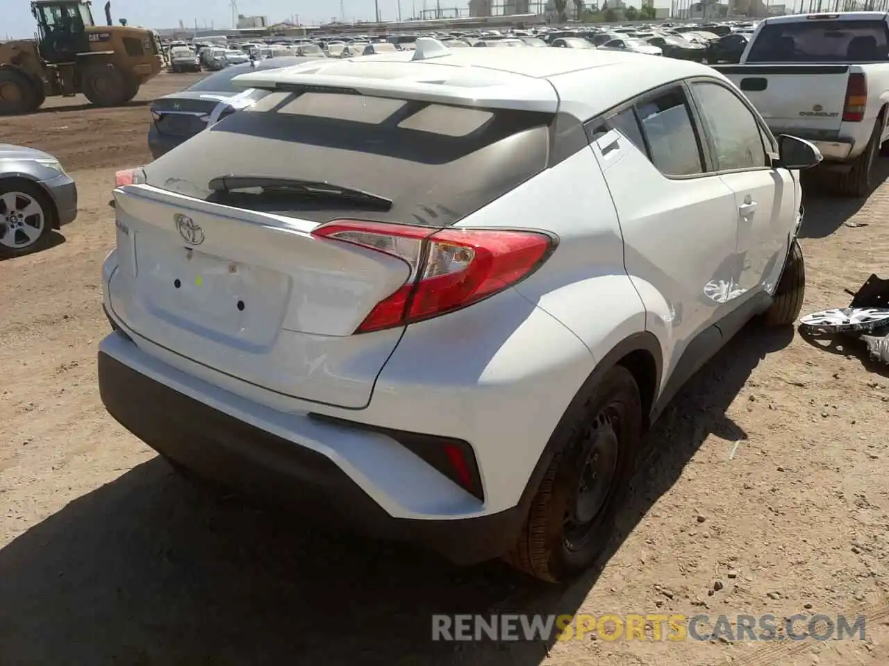 4 Photograph of a damaged car NMTKHMBX9MR135997 TOYOTA C-HR 2021