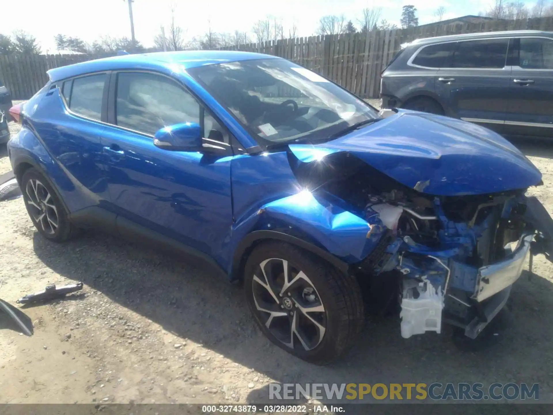 1 Photograph of a damaged car NMTKHMBX9MR136258 TOYOTA C-HR 2021