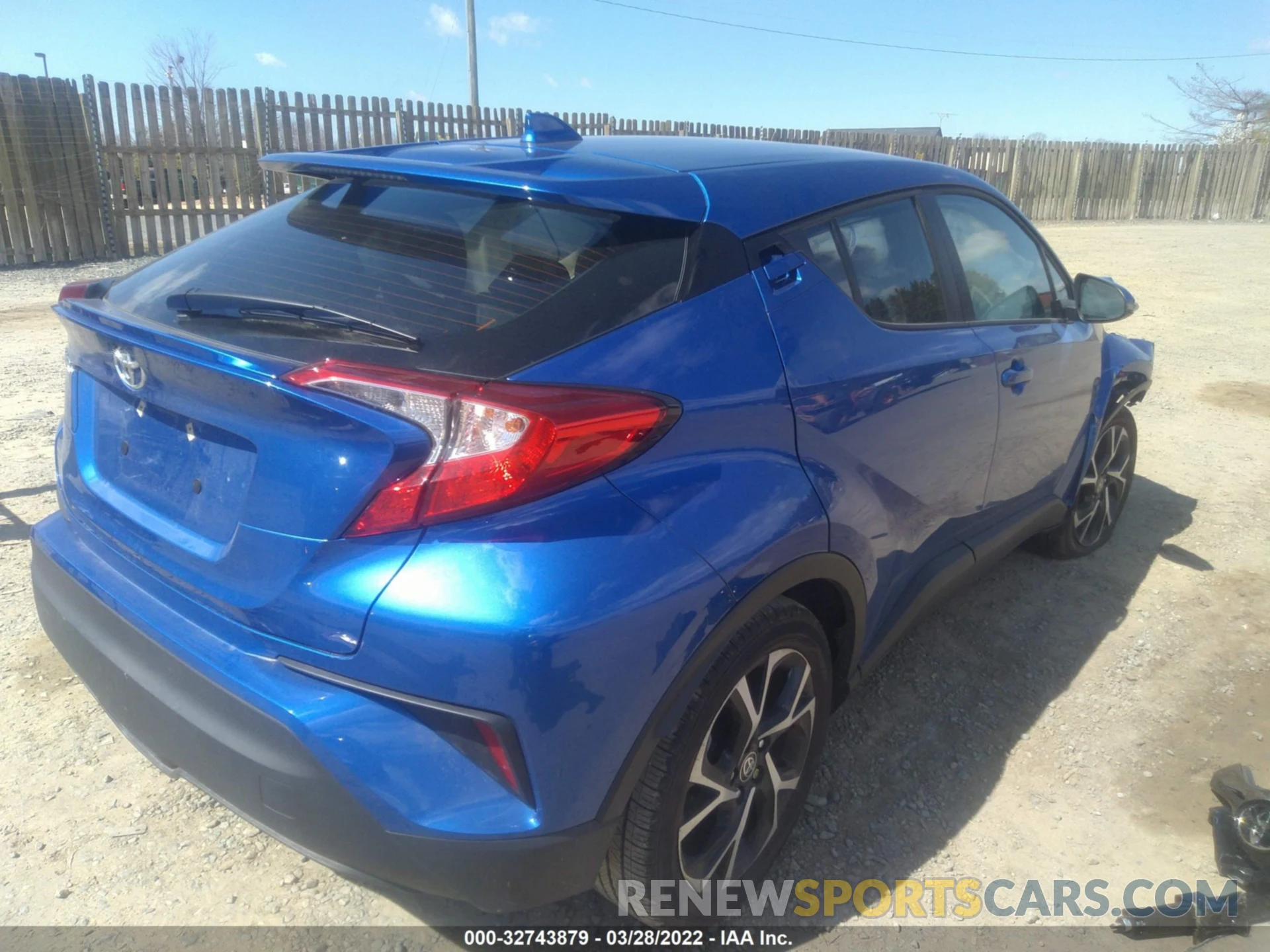 4 Photograph of a damaged car NMTKHMBX9MR136258 TOYOTA C-HR 2021