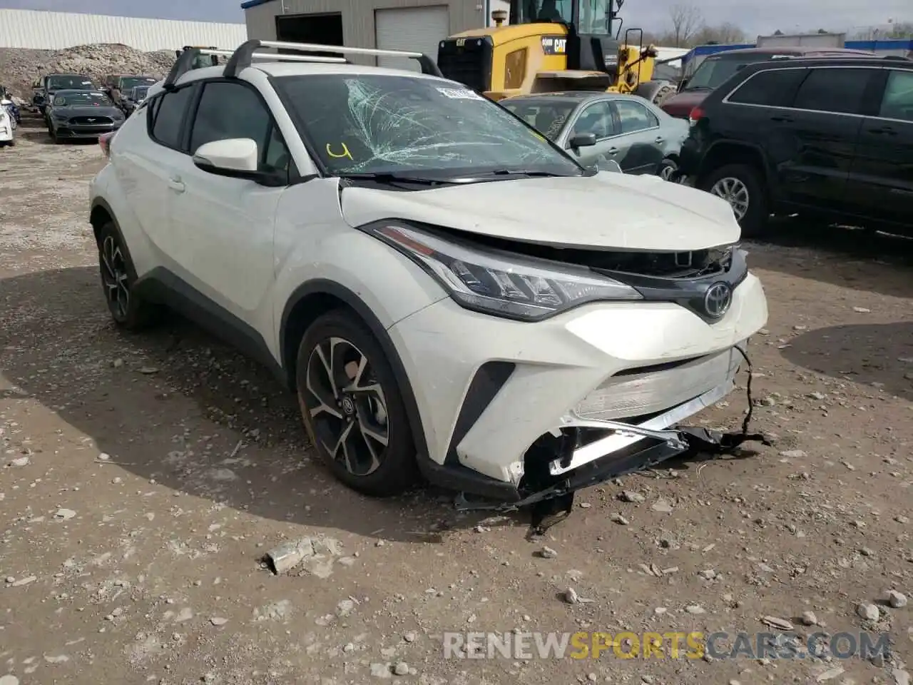 1 Photograph of a damaged car NMTKHMBX9MR136910 TOYOTA C-HR 2021