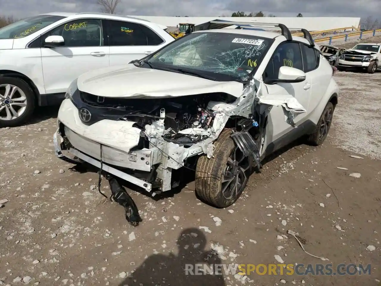 2 Photograph of a damaged car NMTKHMBX9MR136910 TOYOTA C-HR 2021