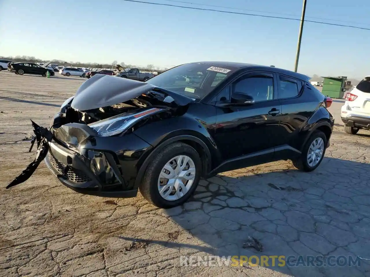 1 Photograph of a damaged car NMTKHMBX9MR138964 TOYOTA C-HR 2021