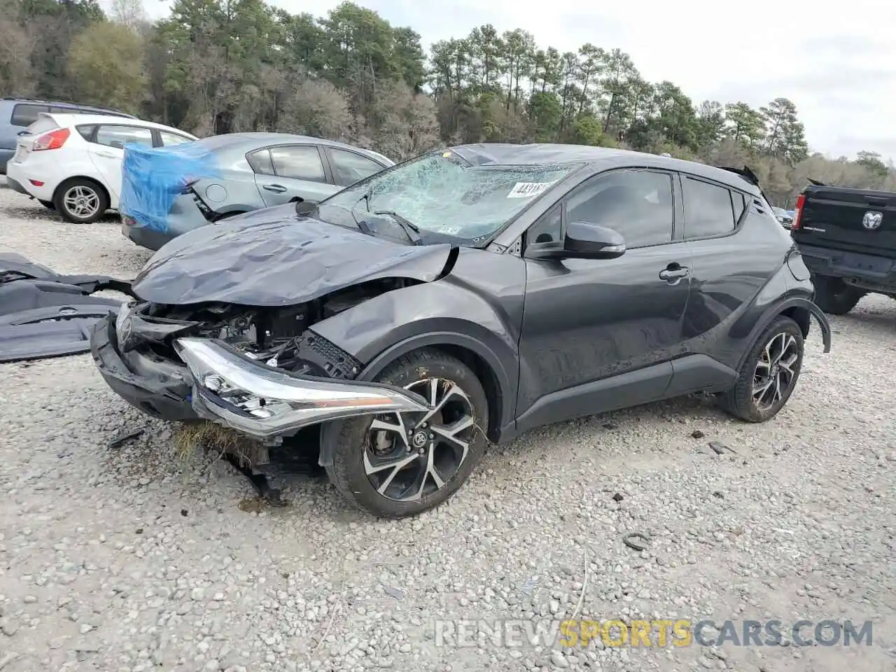 1 Photograph of a damaged car NMTKHMBX9MR139578 TOYOTA C-HR 2021