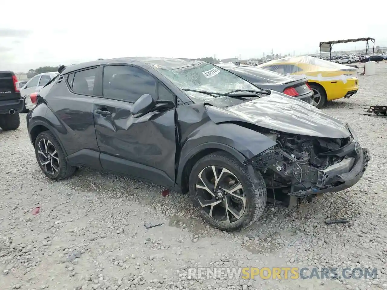 4 Photograph of a damaged car NMTKHMBX9MR139578 TOYOTA C-HR 2021