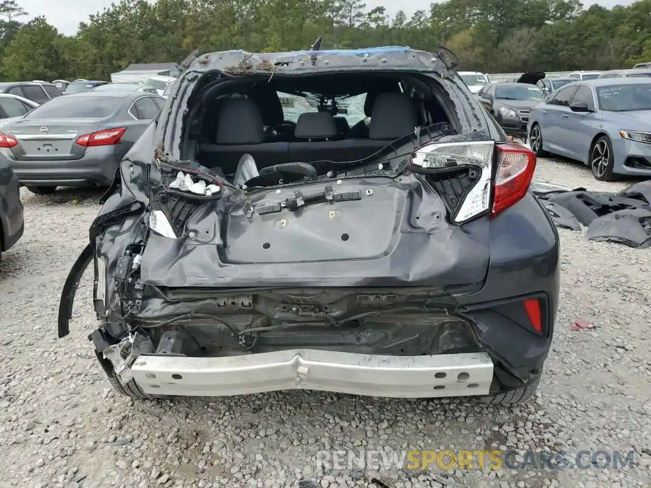 6 Photograph of a damaged car NMTKHMBX9MR139578 TOYOTA C-HR 2021