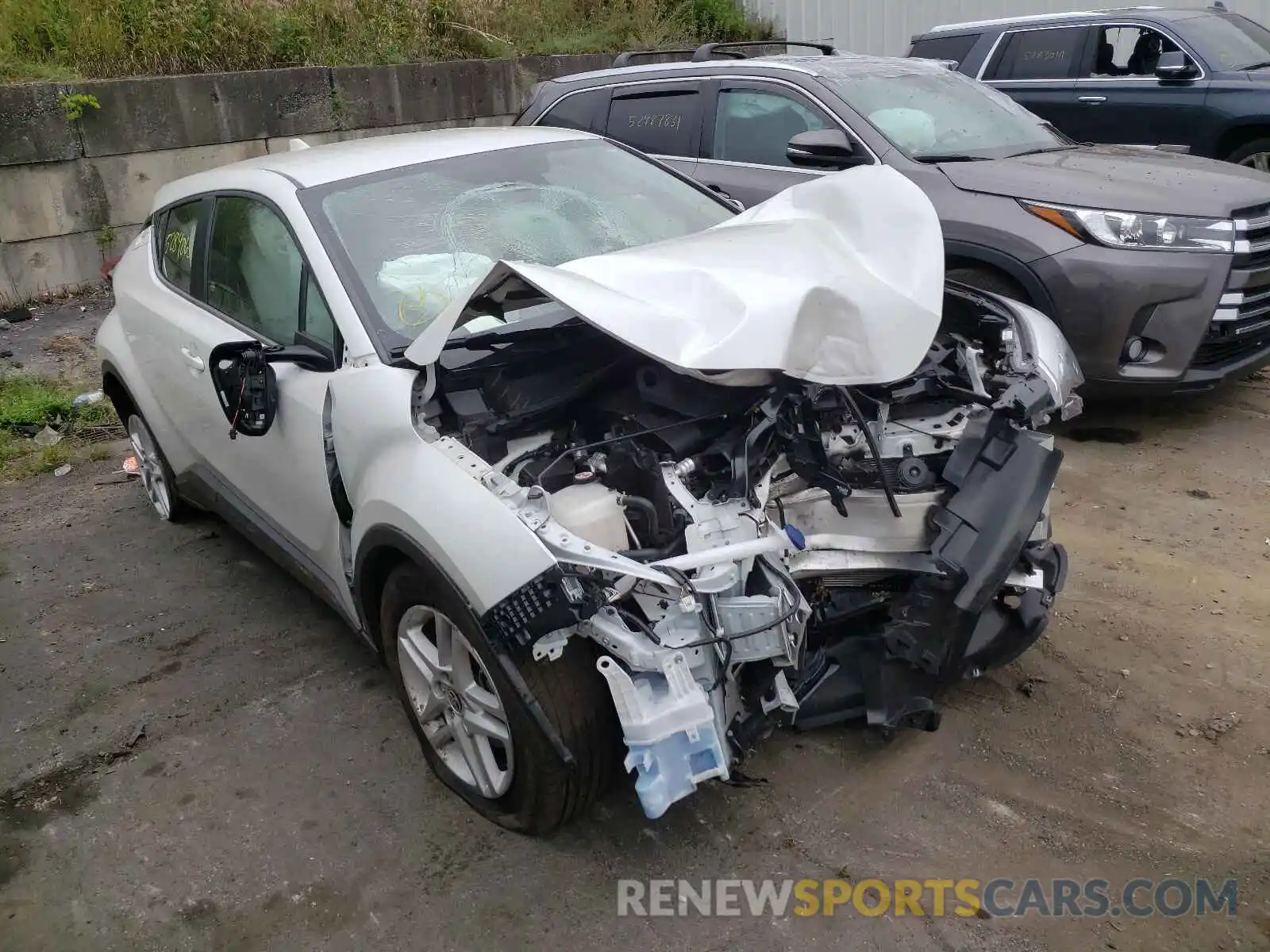 1 Photograph of a damaged car NMTKHMBXXMR119176 TOYOTA C-HR 2021