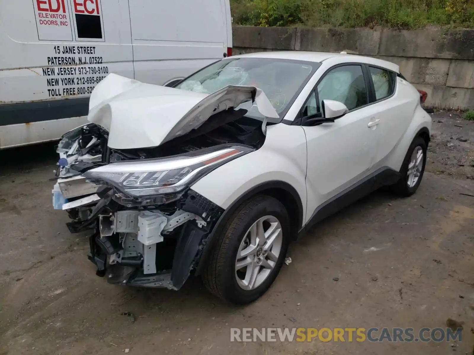 2 Photograph of a damaged car NMTKHMBXXMR119176 TOYOTA C-HR 2021