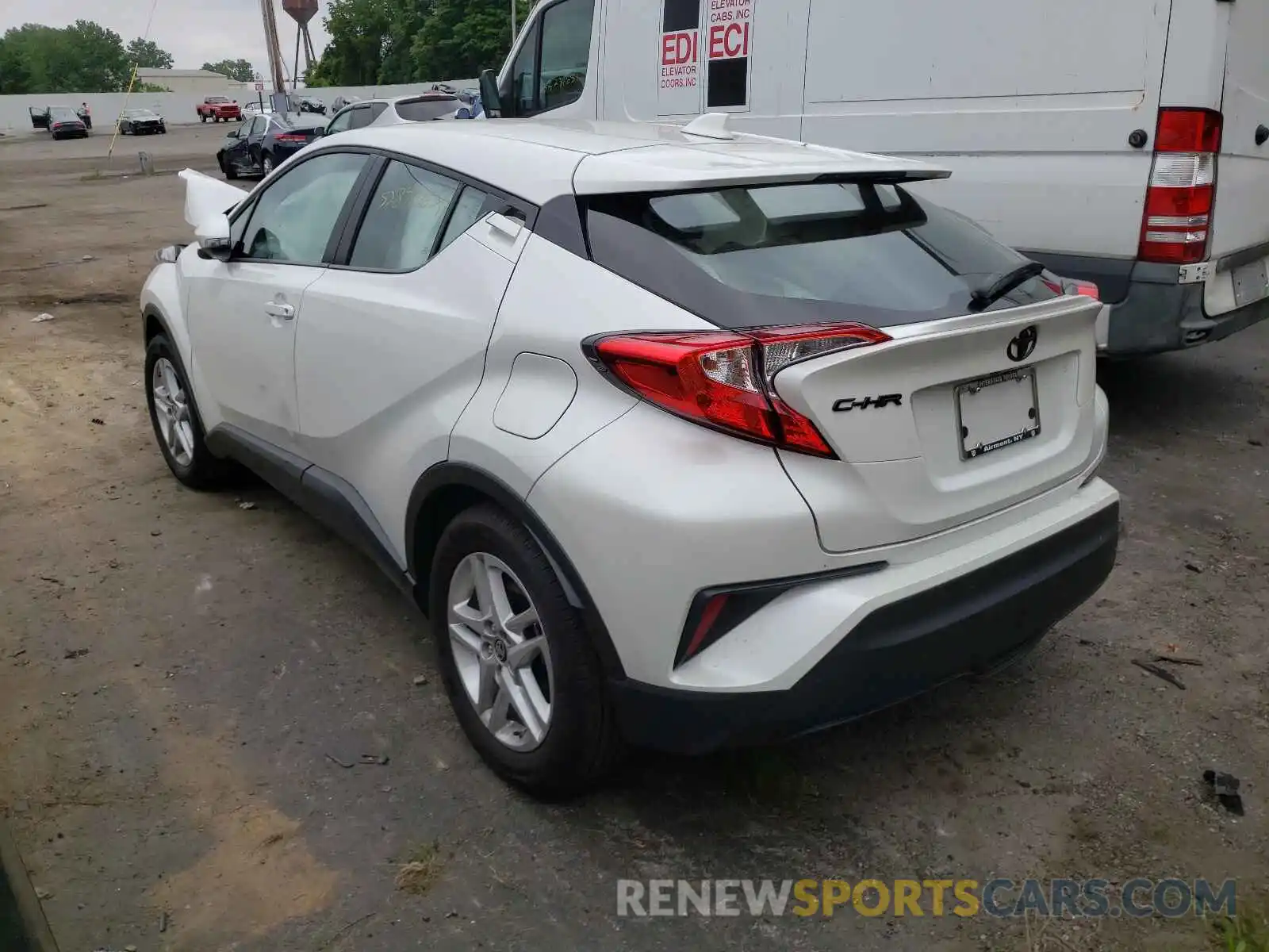 3 Photograph of a damaged car NMTKHMBXXMR119176 TOYOTA C-HR 2021