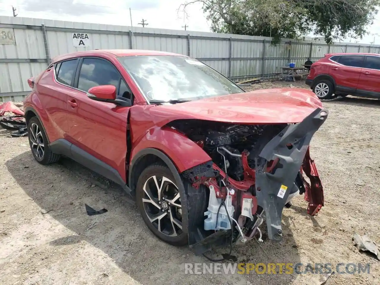 1 Photograph of a damaged car NMTKHMBXXMR119968 TOYOTA C-HR 2021