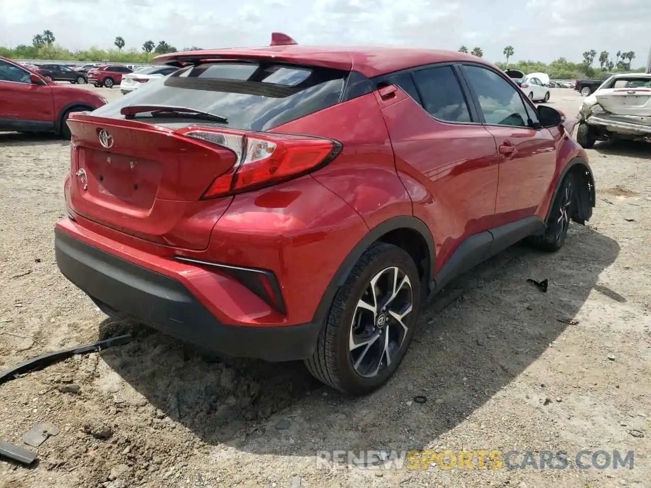 4 Photograph of a damaged car NMTKHMBXXMR119968 TOYOTA C-HR 2021