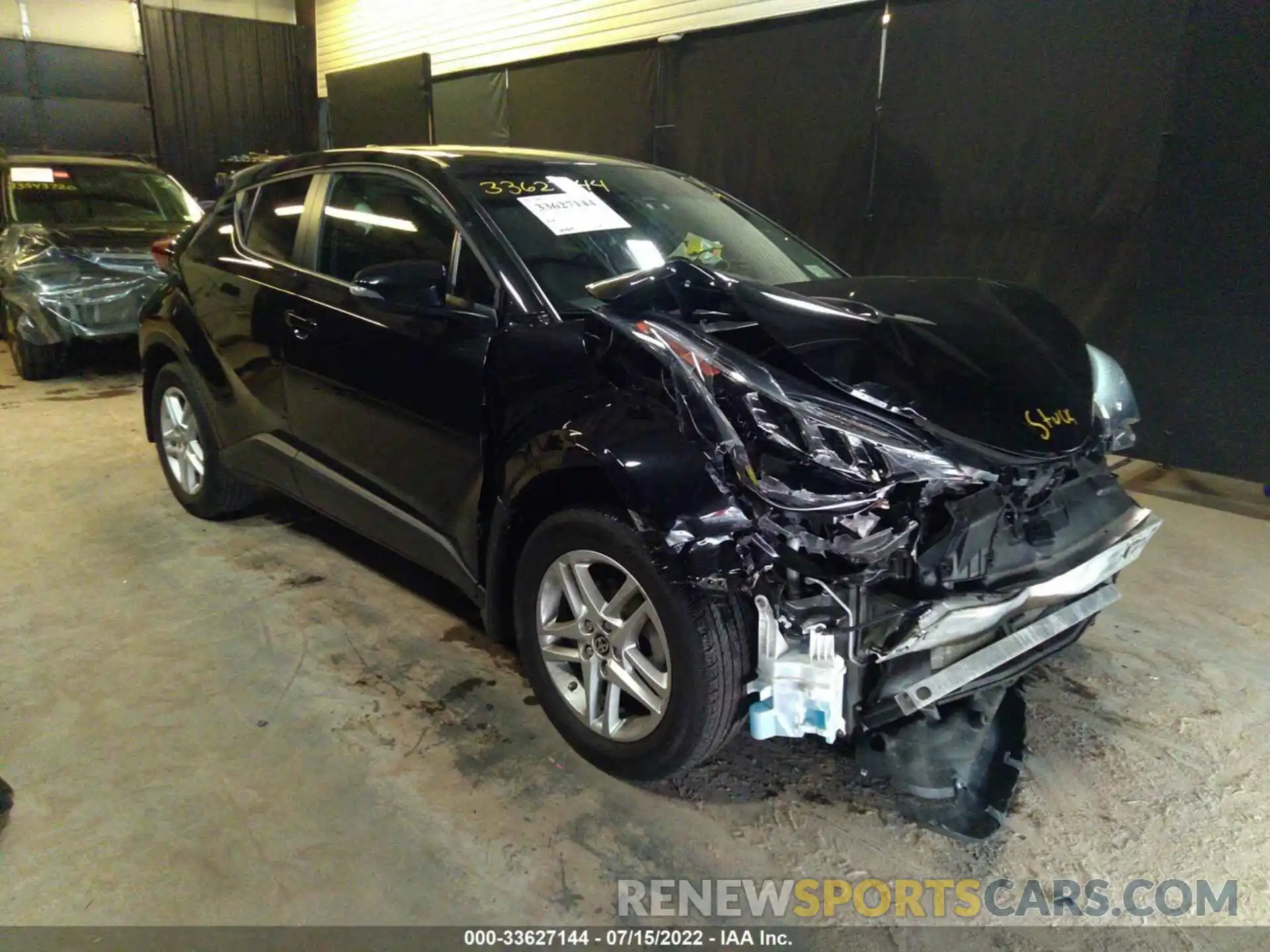 1 Photograph of a damaged car NMTKHMBXXMR120358 TOYOTA C-HR 2021