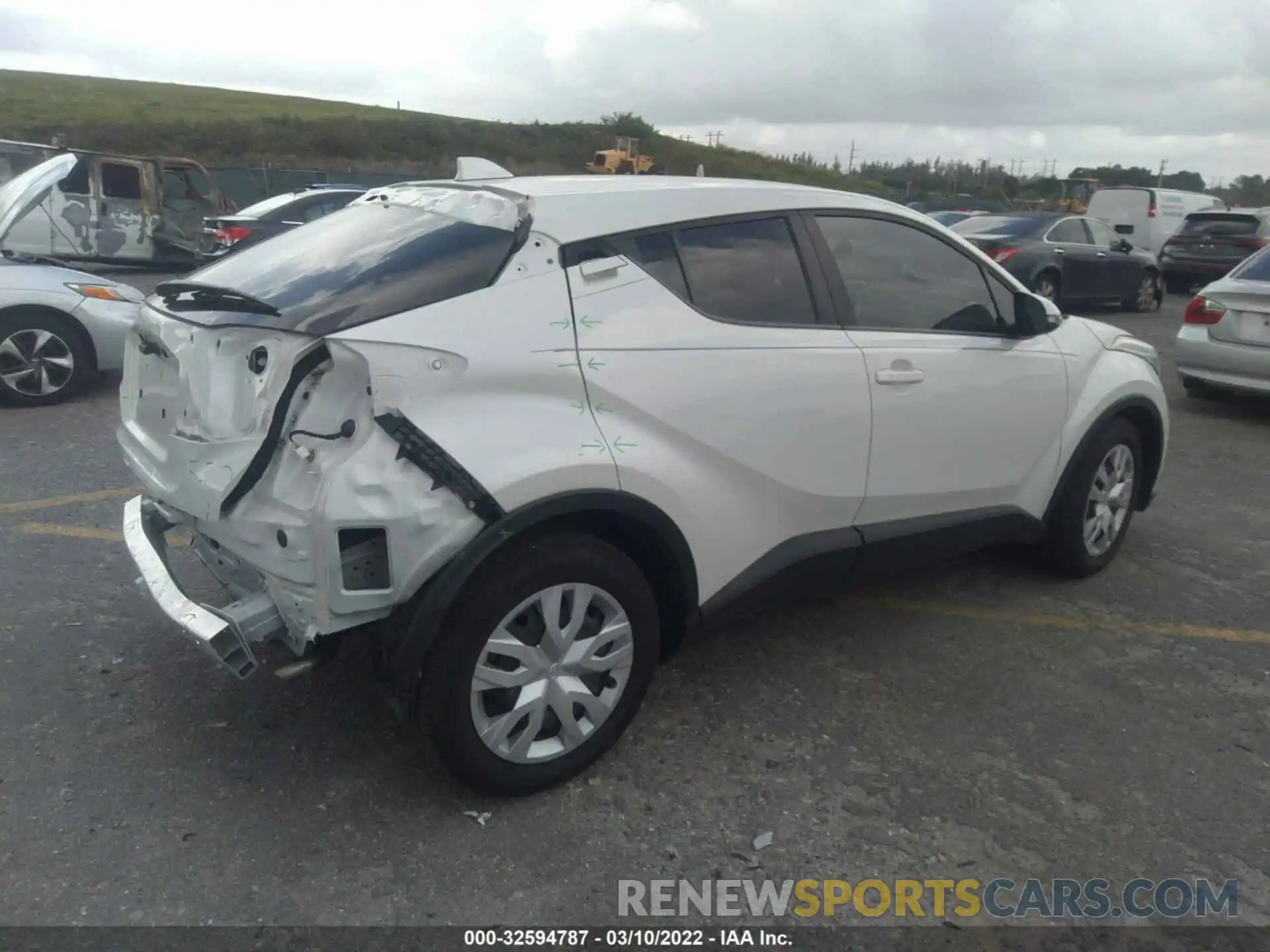 4 Photograph of a damaged car NMTKHMBXXMR120683 TOYOTA C-HR 2021