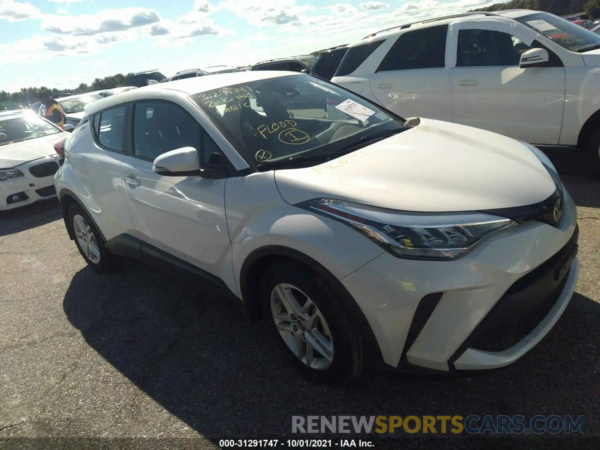 1 Photograph of a damaged car NMTKHMBXXMR120697 TOYOTA C-HR 2021