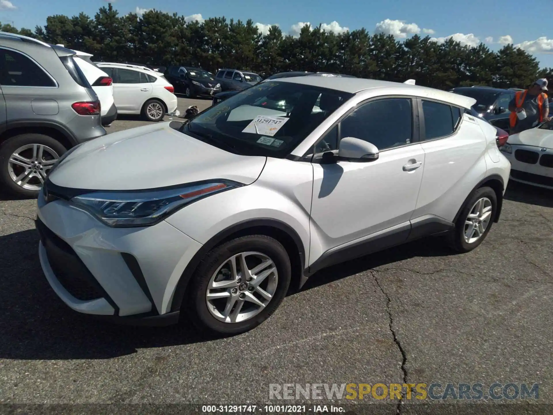 2 Photograph of a damaged car NMTKHMBXXMR120697 TOYOTA C-HR 2021