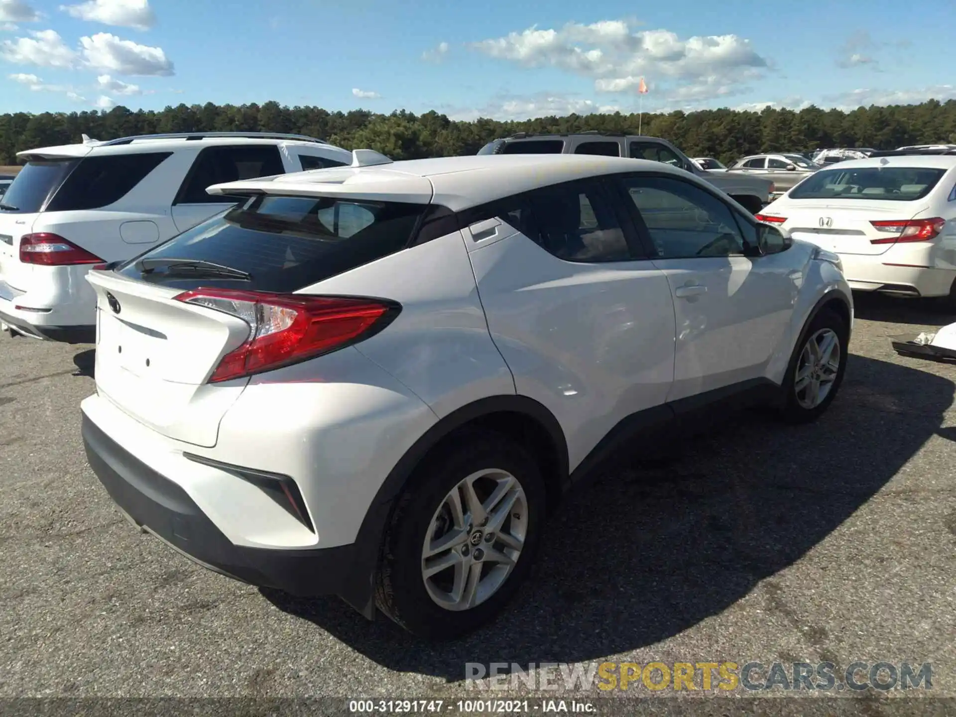 4 Photograph of a damaged car NMTKHMBXXMR120697 TOYOTA C-HR 2021