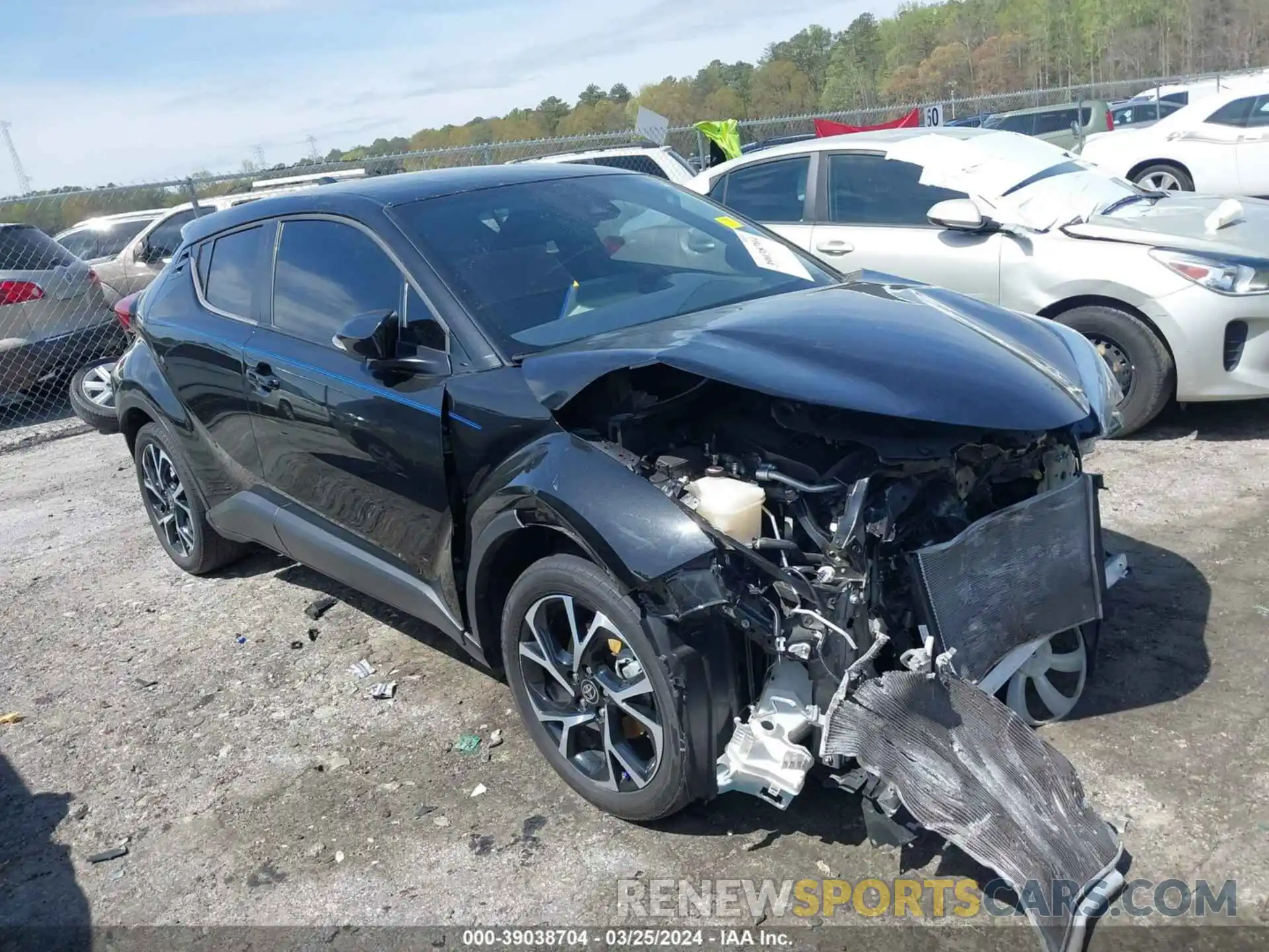 1 Photograph of a damaged car NMTKHMBXXMR121428 TOYOTA C-HR 2021