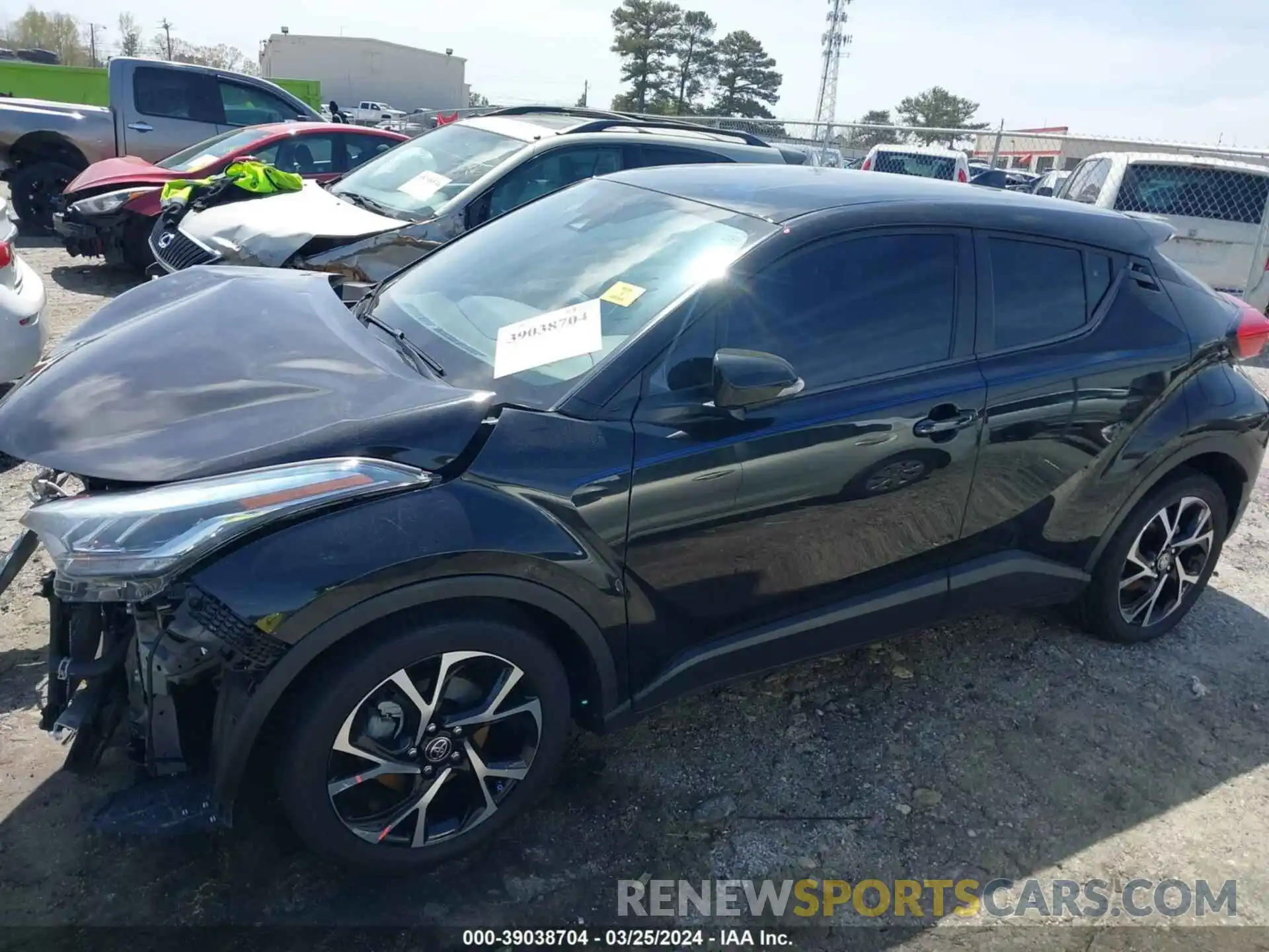 14 Photograph of a damaged car NMTKHMBXXMR121428 TOYOTA C-HR 2021