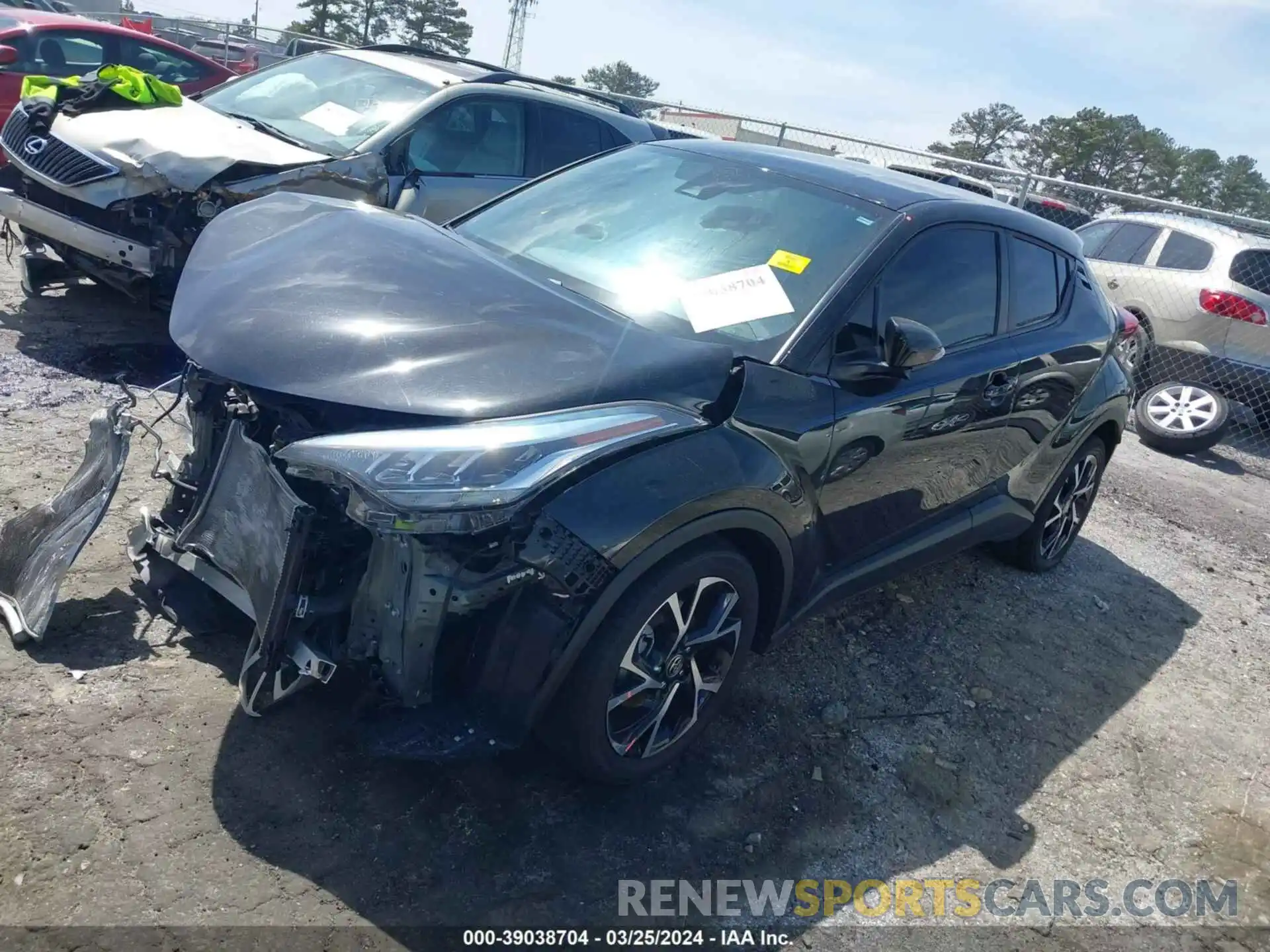 2 Photograph of a damaged car NMTKHMBXXMR121428 TOYOTA C-HR 2021