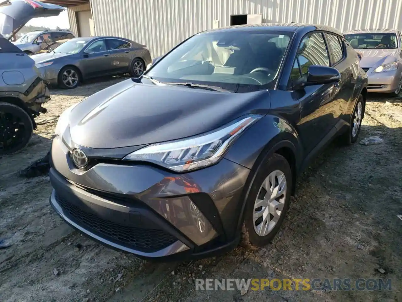 2 Photograph of a damaged car NMTKHMBXXMR123082 TOYOTA C-HR 2021