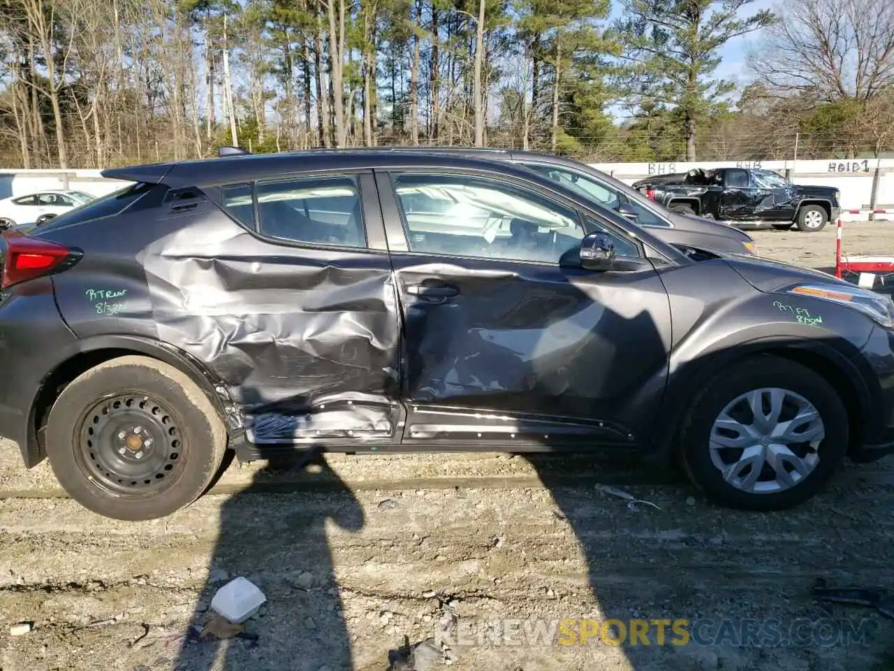 9 Photograph of a damaged car NMTKHMBXXMR123082 TOYOTA C-HR 2021